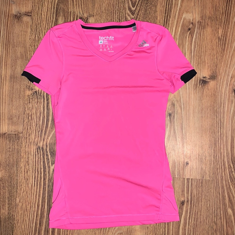 Adidas teachfit, fitted running shirt